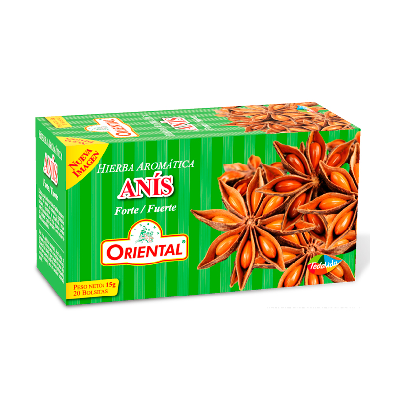 Tisana Oriental * 20 Unidades Anis 15 gr