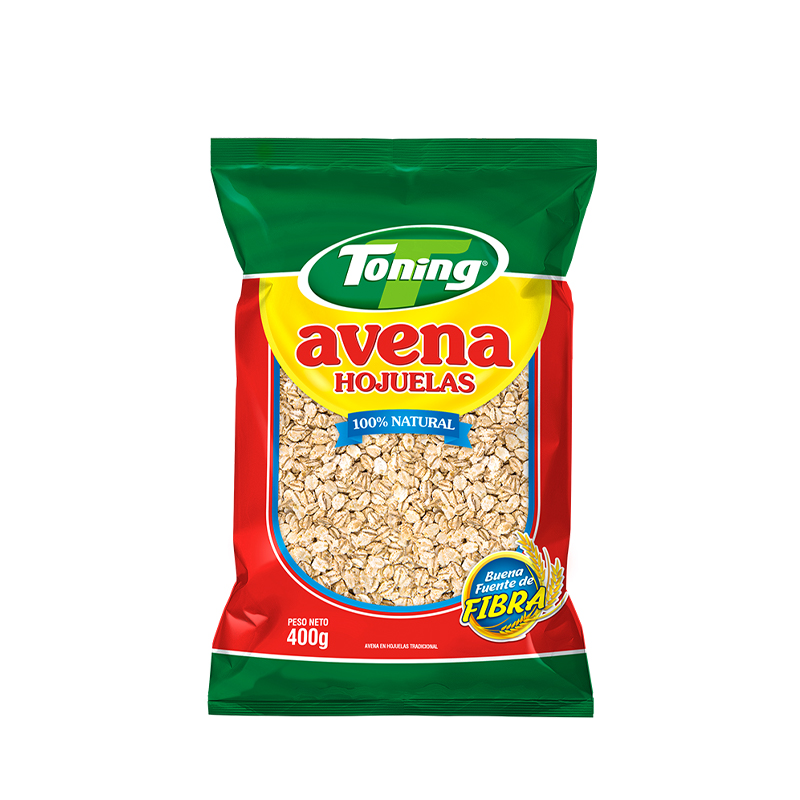 Avena Toning Hojuelas Bolsa 400 gr