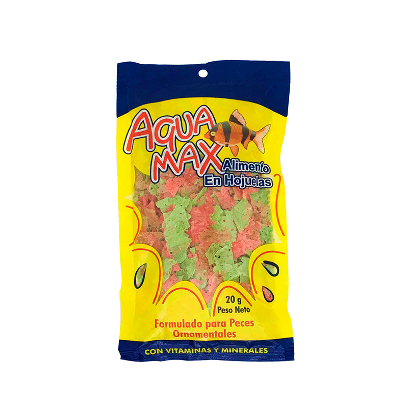 Alimento Aquamax Peces Sobre 20 gr