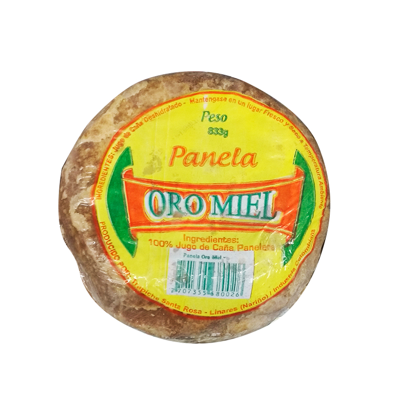 Panela Campesina * 2 Unidades Redonda 500 gr