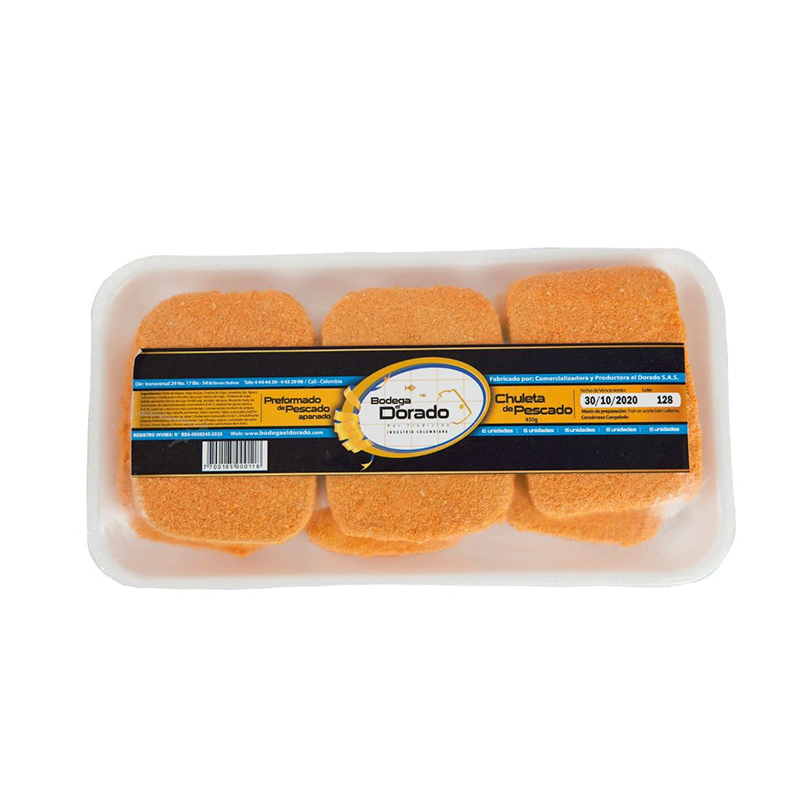 Chuleta El Dorado * 6 Unidades Pescado 450 gr