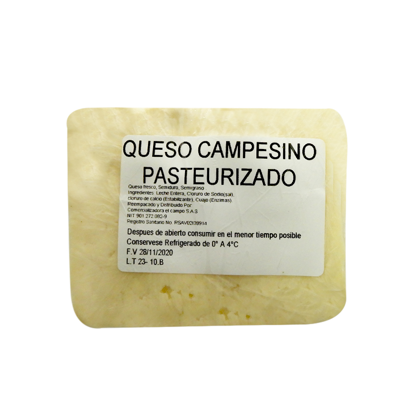 Queso Mercamio Campesino x Kg