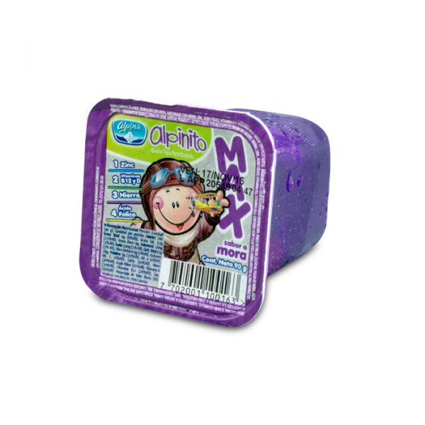 Postre Alpinito Max * 1Unidad Mora 90 gr