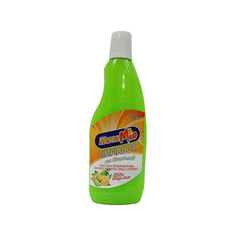 Limpiador Mercamio Naranja Limon Con Bicarbonato 1000 ml