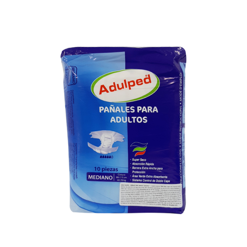 Panal Adulped Medium Tipo Tela 10 unidades
