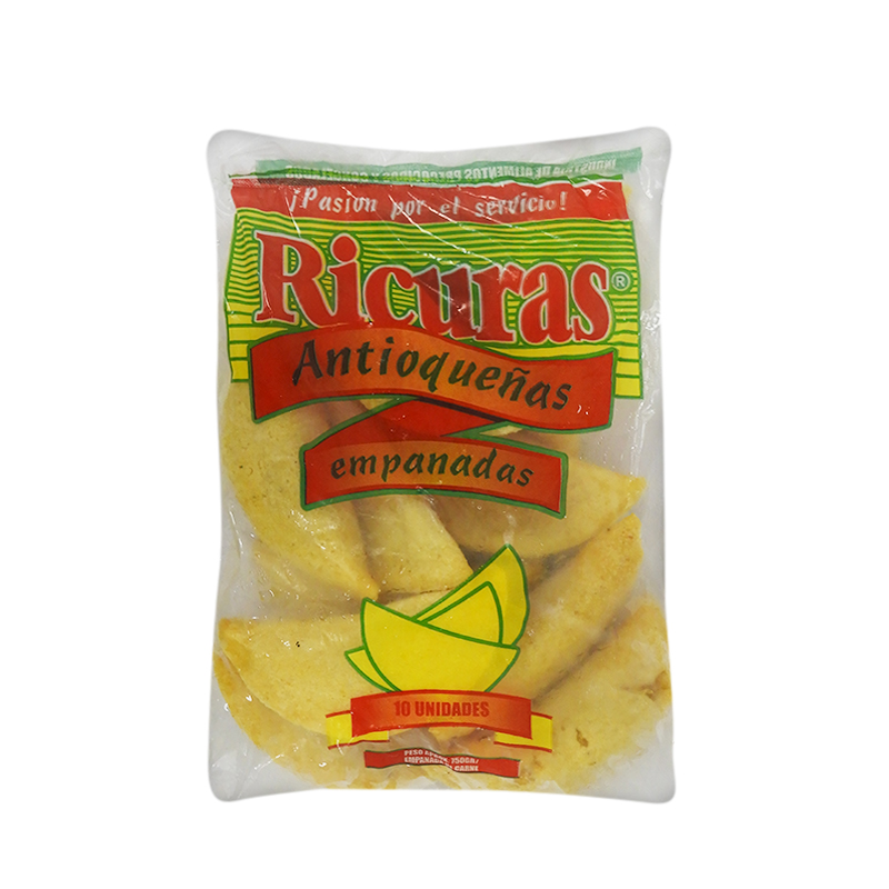 Empanada Ricuras * 10 Unidades Media Luna 750 gr