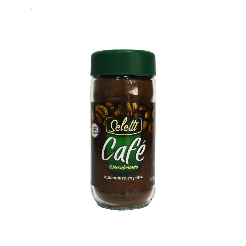 Cafe Seletti Descafeinado Instantaneo Polvo 85 gr