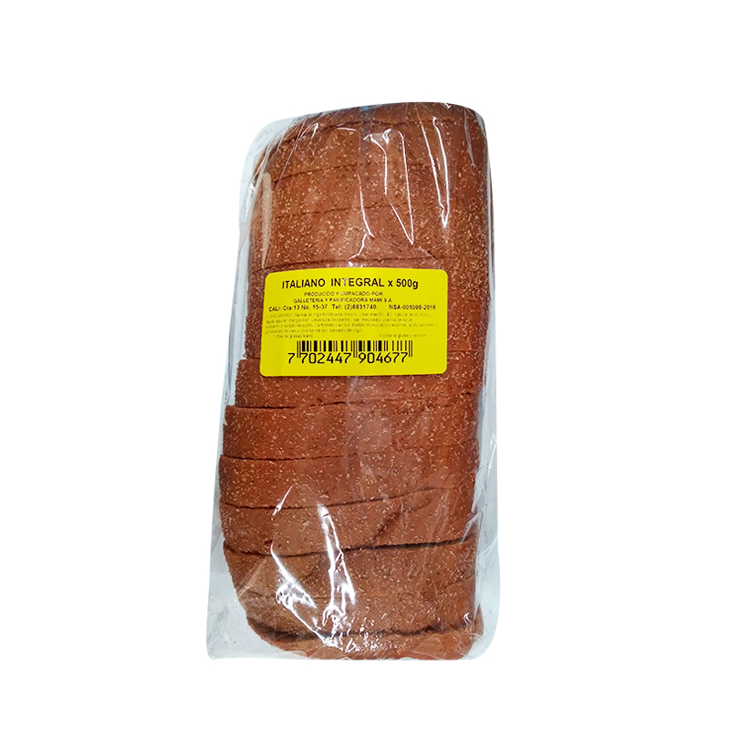 Pan Mamipan Italiano Integral 500 gr