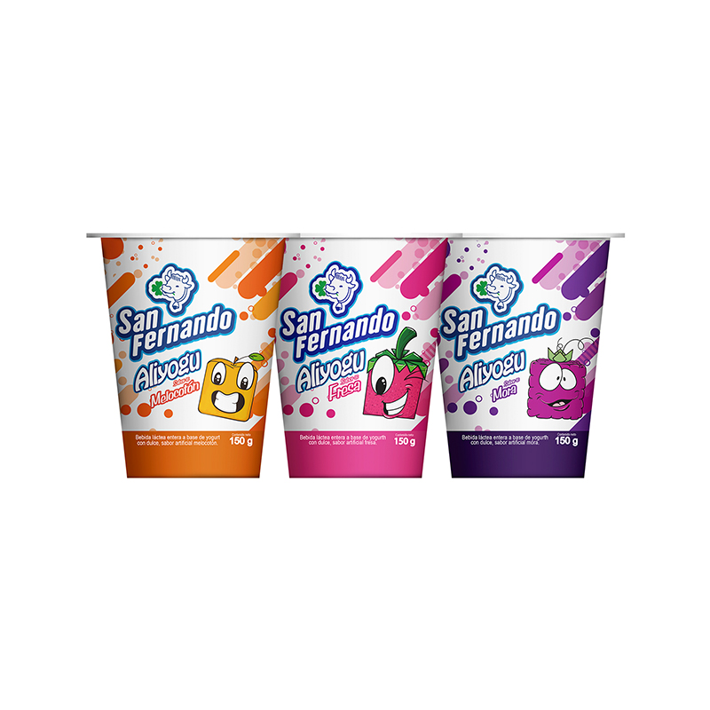 Bebida Lactea San Fernando * 3Unidades Vaso 150 ml