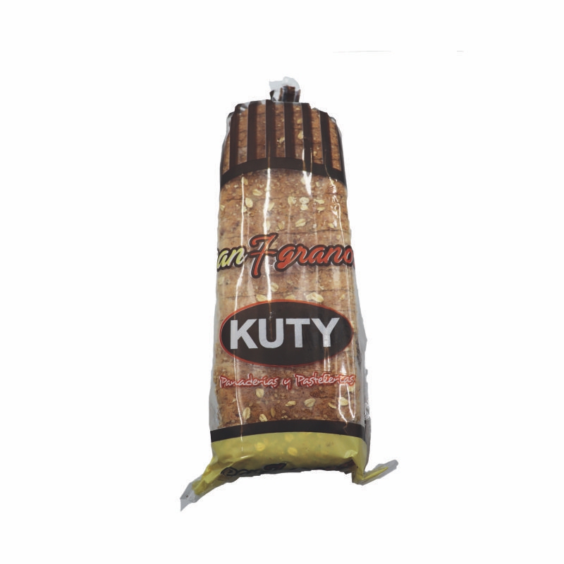 Pan Kuty 7 Granos Tajado 630 gr