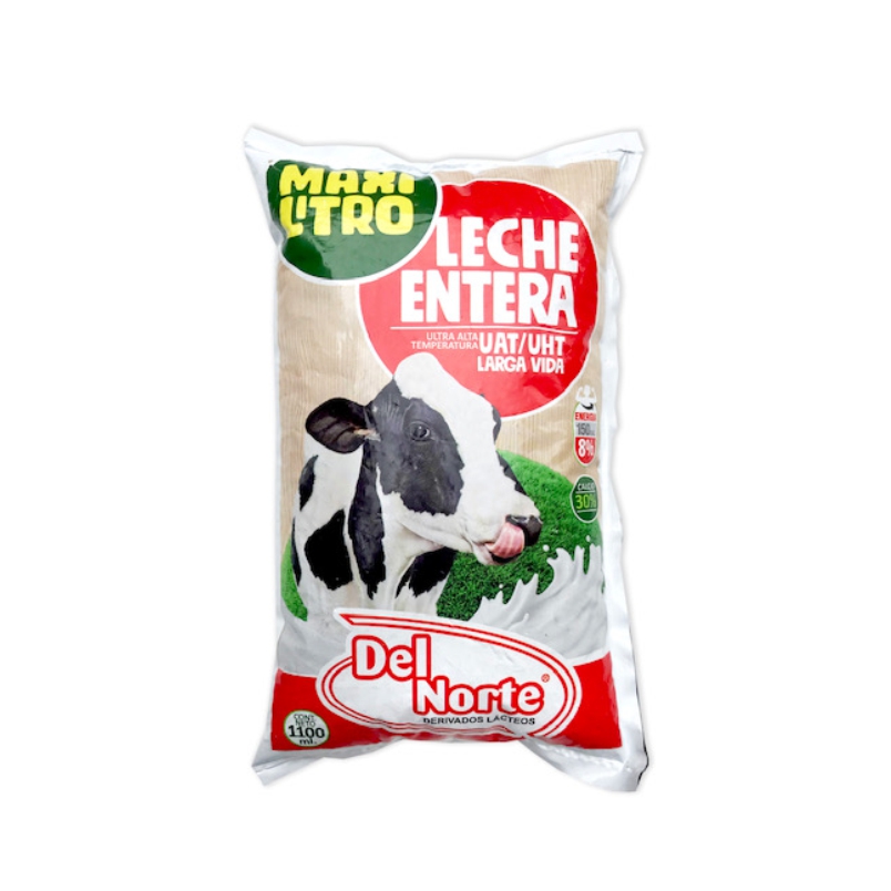 Leche del Norte Entera Bolsa 1100 ml