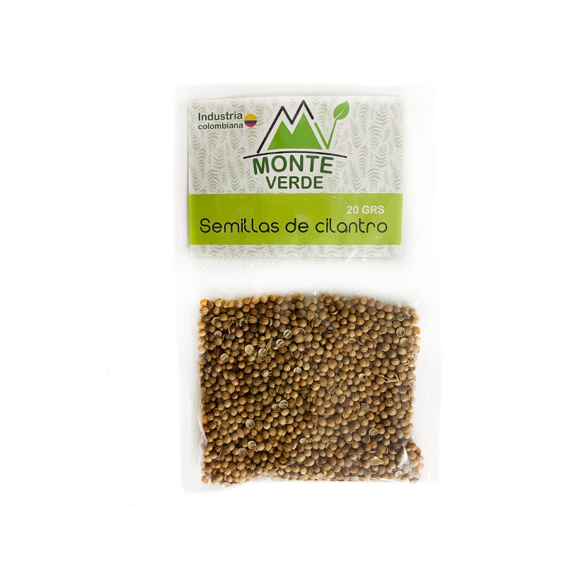 Semilla Cilantro Monteverde Deshidratado 20 gr