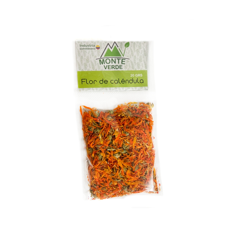 Flor Calendula Monteverde Deshidratada 20 gr