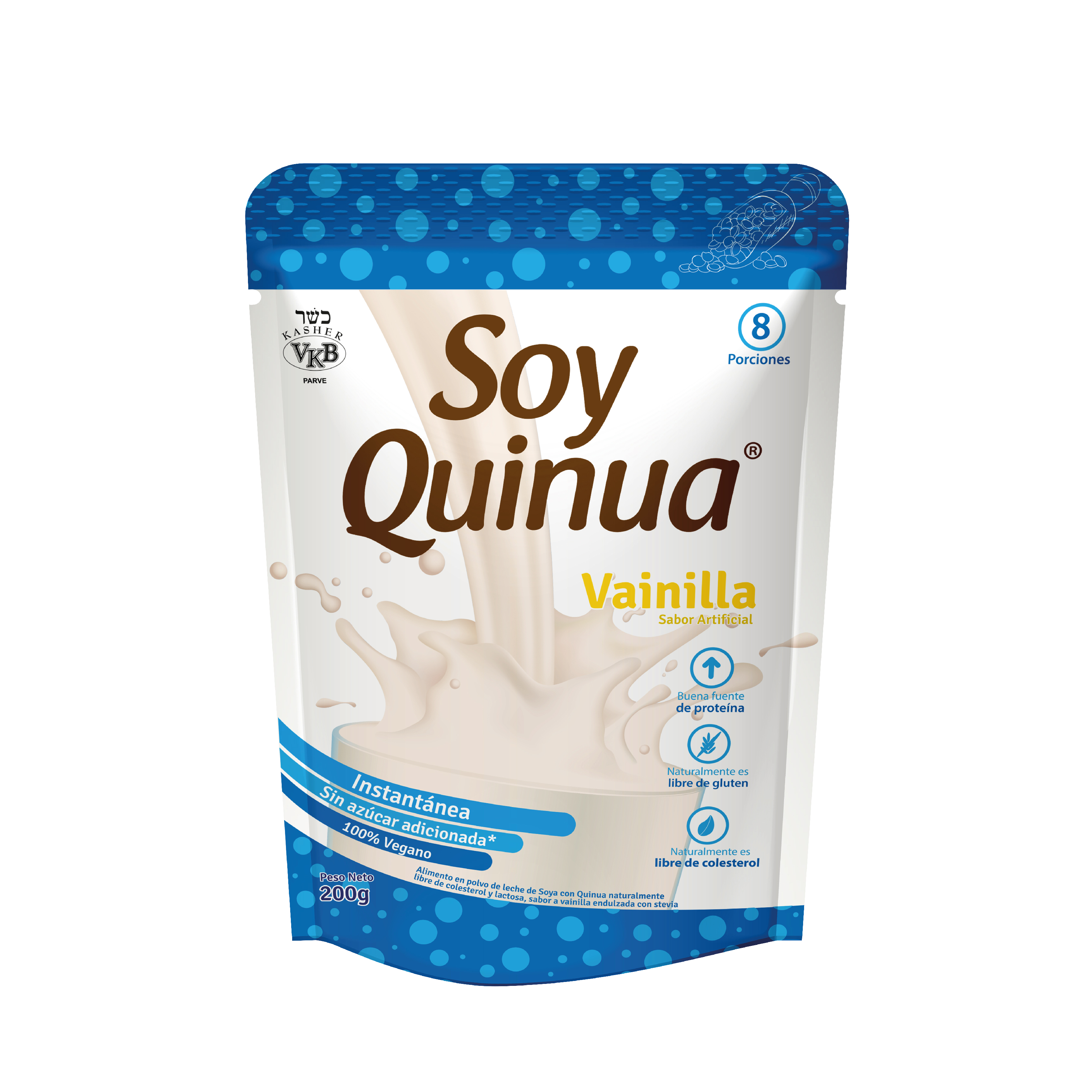 Leche de Soya Soy Quinua Vainilla 200 gr