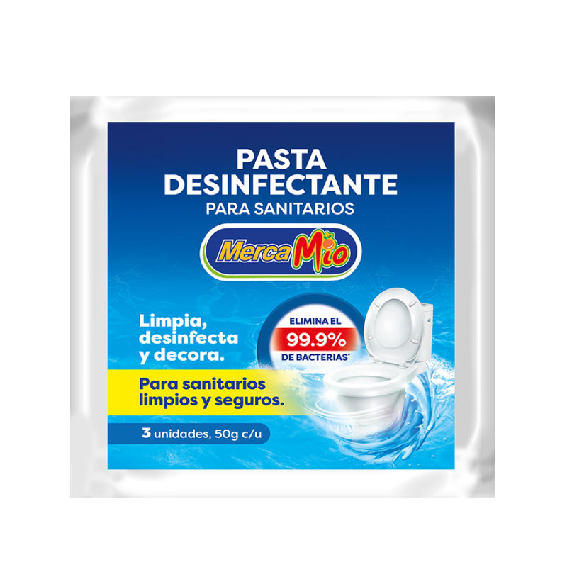 Desinfectante Mercamio * 50g * 3und Pasta Sanitaria 50 gr