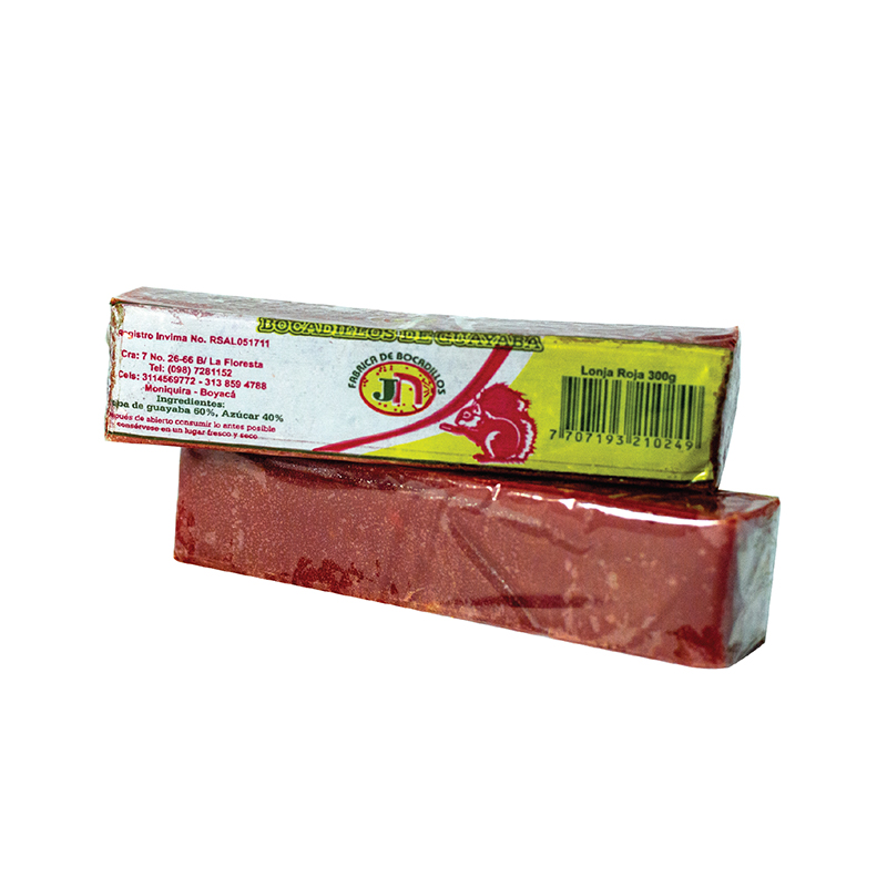 Dulce De Guayaba Jn Lonja 300 gr
