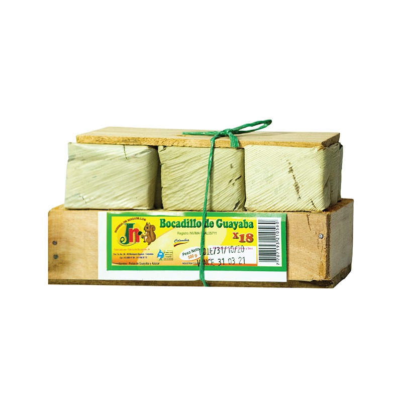 Dulce De Guayaba Jn * 18 Unidades Veleno 500 gr
