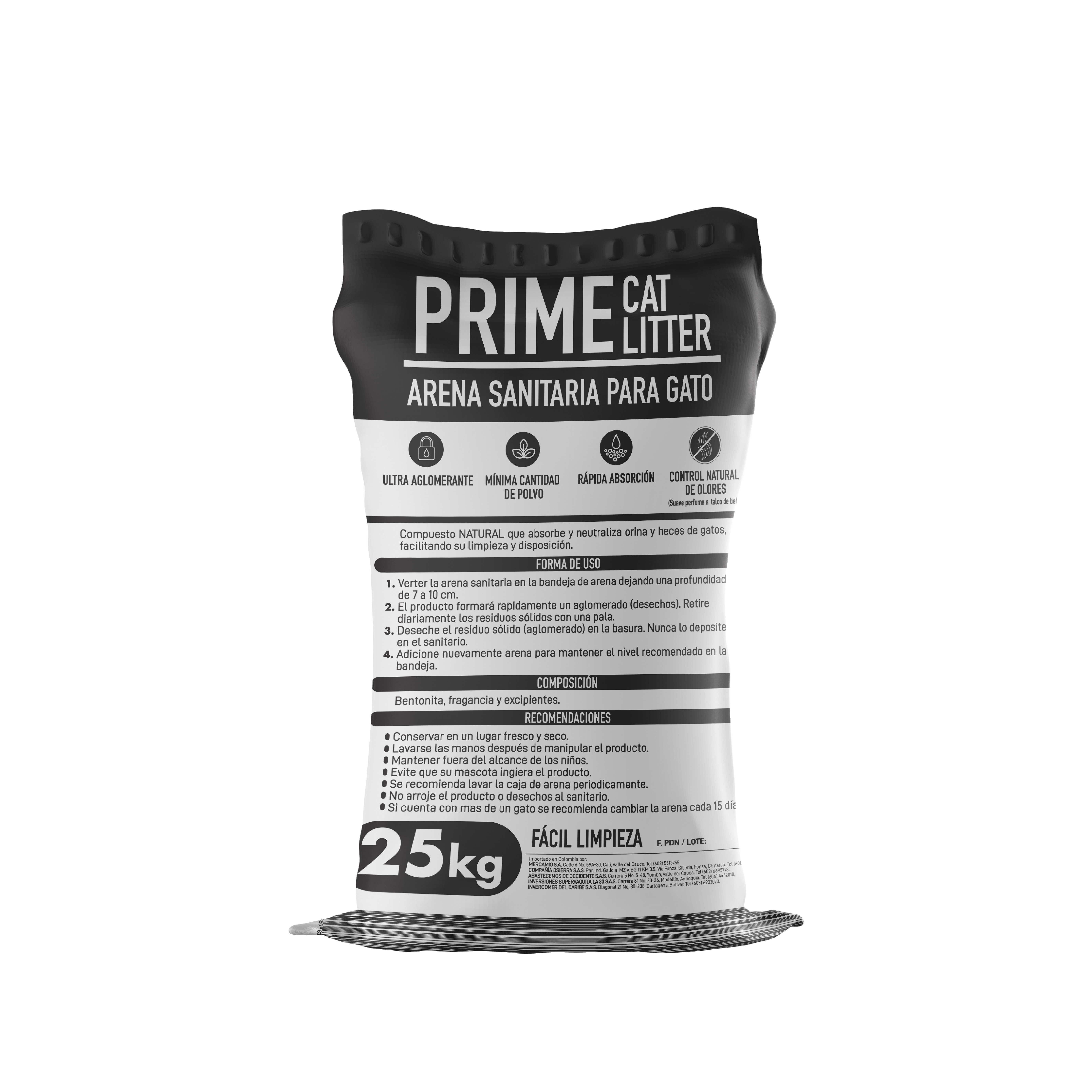 Arena Prime Cat Litter 25000 gr
