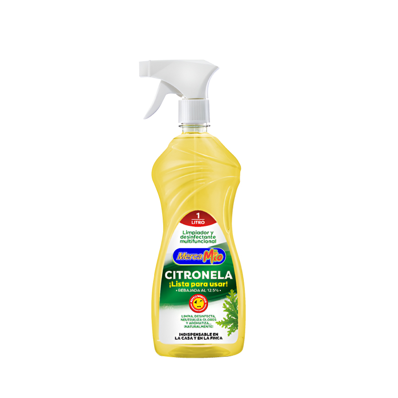 Limpiador Mercamio Citronela Multifuncional Pistola 1000 ml