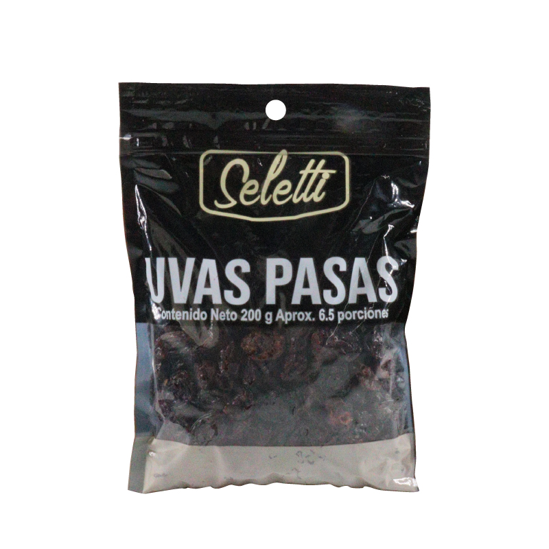 Uvas Pasas Seletti 200 gr