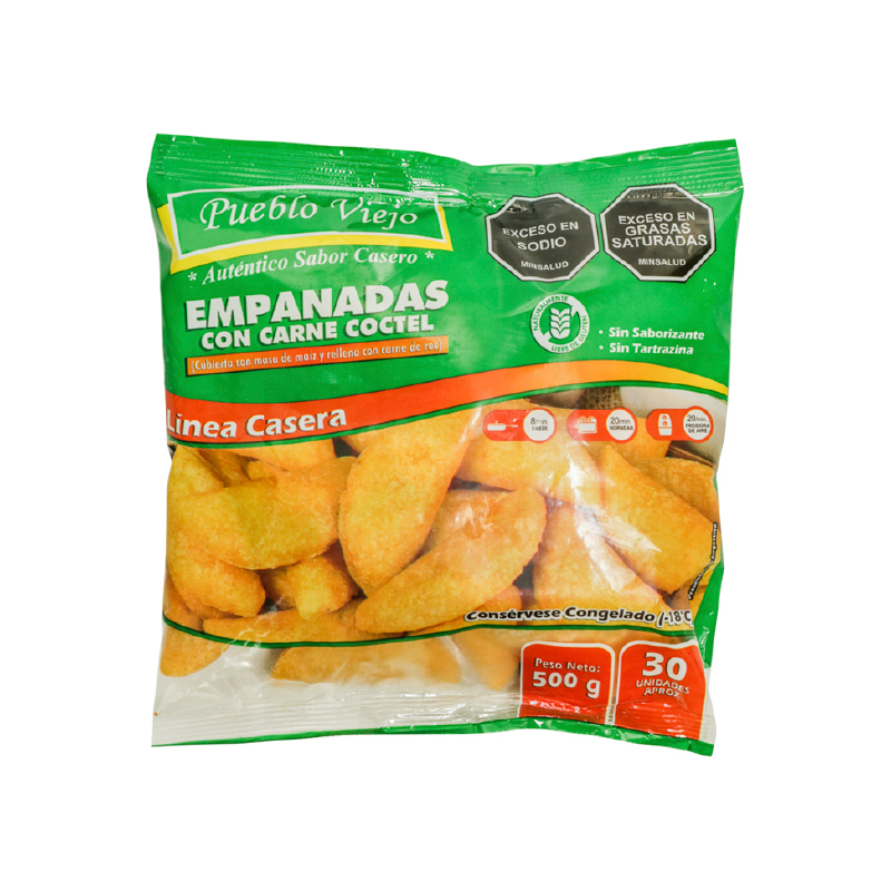 Empanada Pueblo Viejo * 30 Unidades Tipo Coctel 500 gr