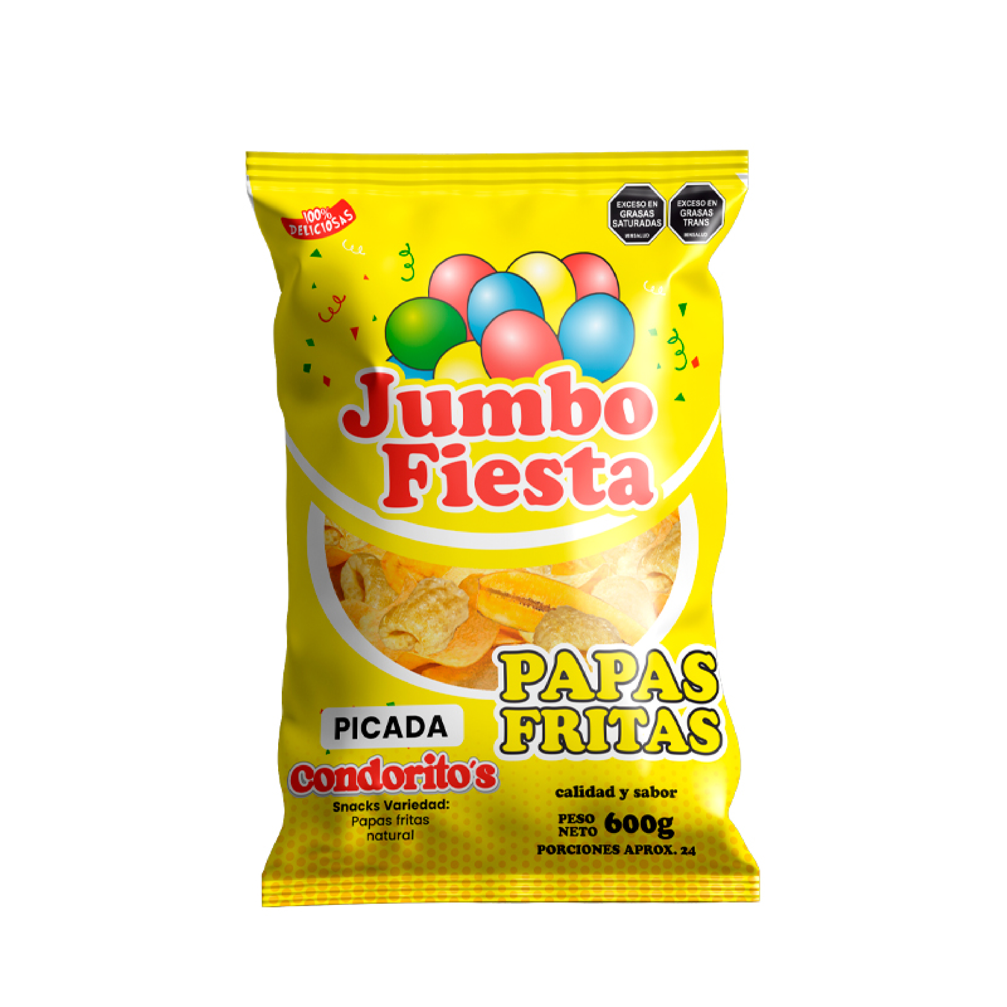Pasaboca Colinas Picada Jumbo Fiesta 600 gr