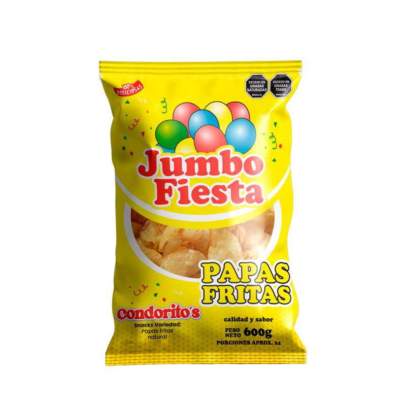 Papas Colinas Jumbo Fiesta 600 gr