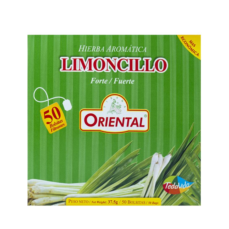Aromatica Oriental * 50 Unidades Limoncillo 37.5 gr